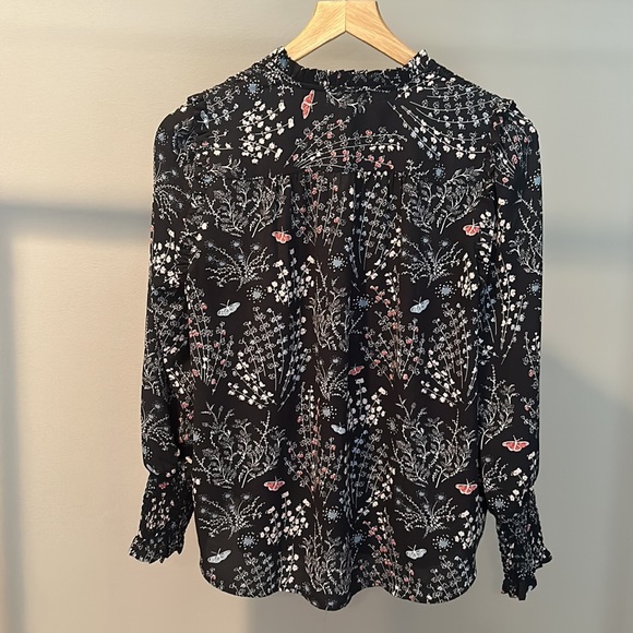 LOFT petite floral blouse - Picture 2 of 4